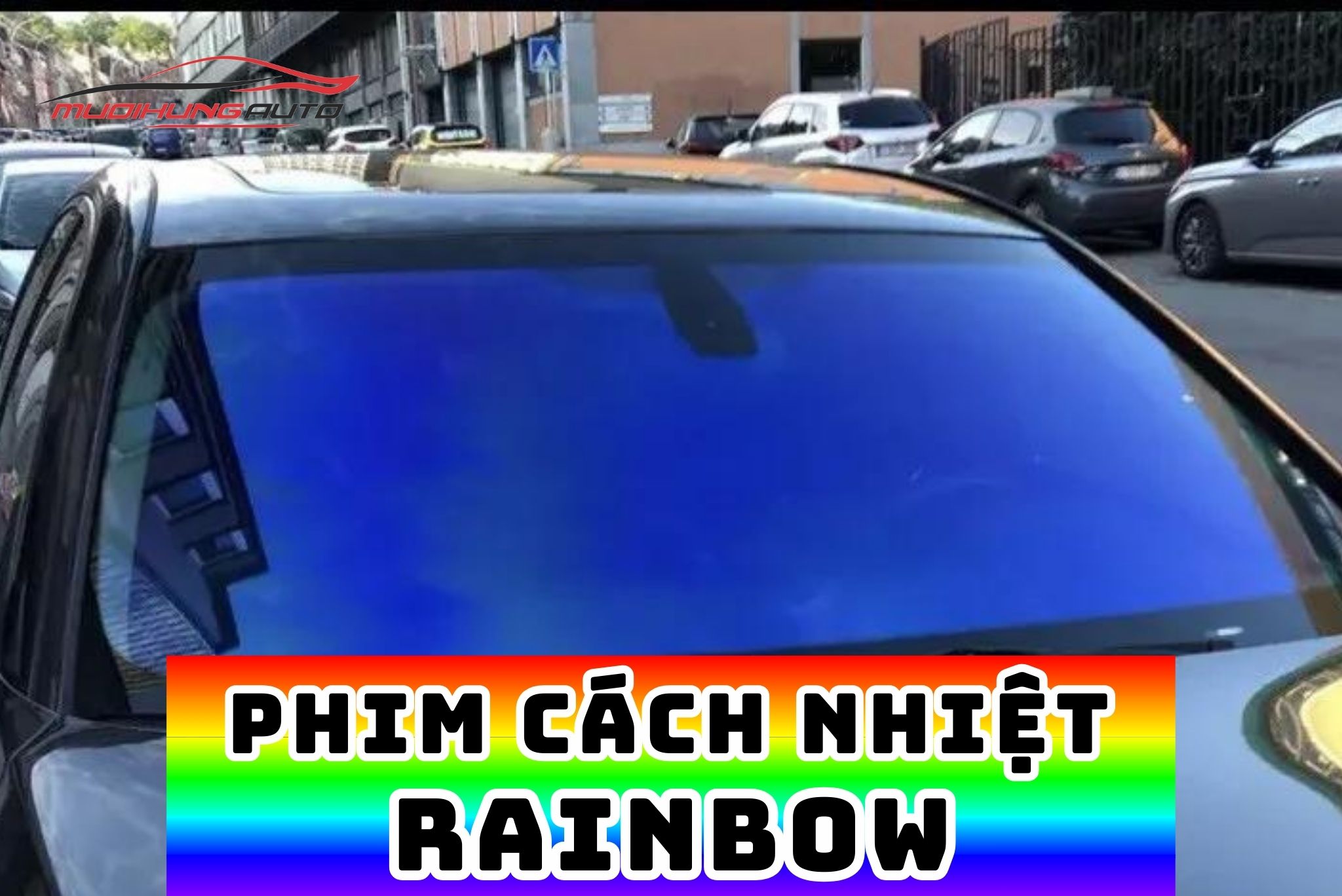 Dán phim cách nhiệt Rainbow cho xe SUV