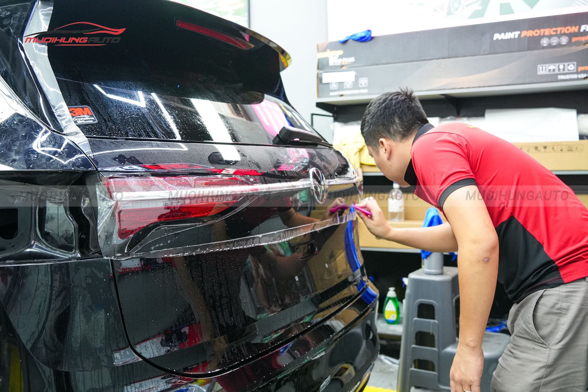 Dán phim PPF Ppro Plus cho xe Volkswagen Viloran 2024