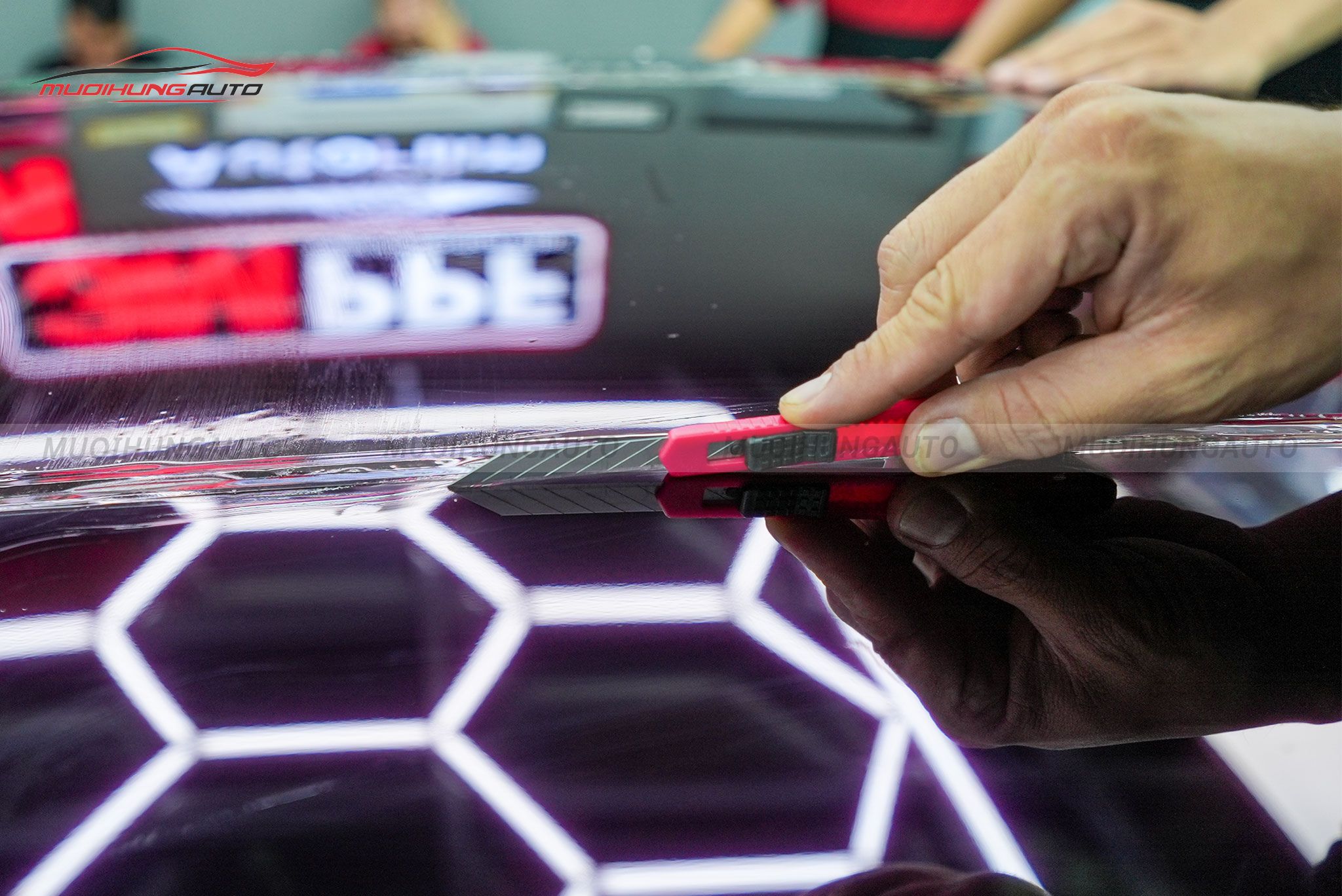 Dán phim PPF TPU SUNROOF cách nhiệt cửa sổ trời cho Honda CRV 2023