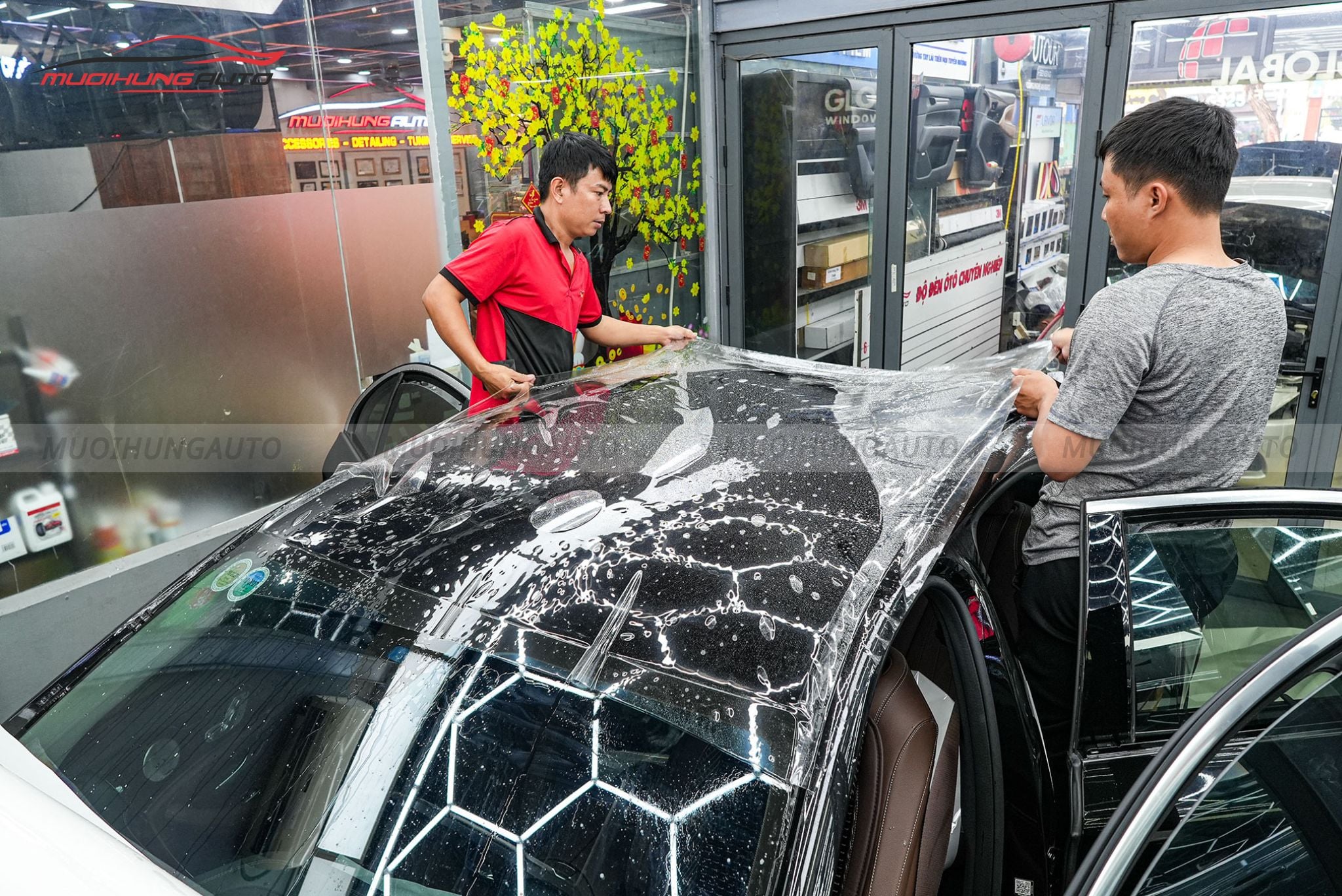 Dán PPF 3M cho ô tô Mercedes E200 2023