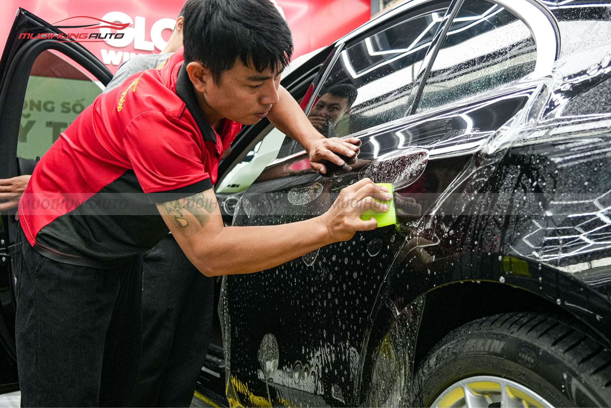 Dán PPF 3M ô tô Mercedes E200 2023