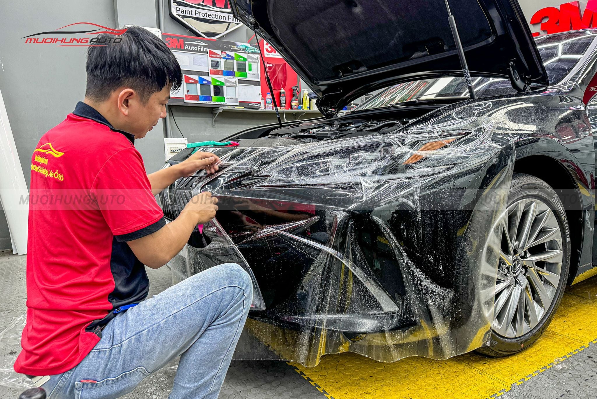 Dán PPF 3M xe Lexus ES300H 2024