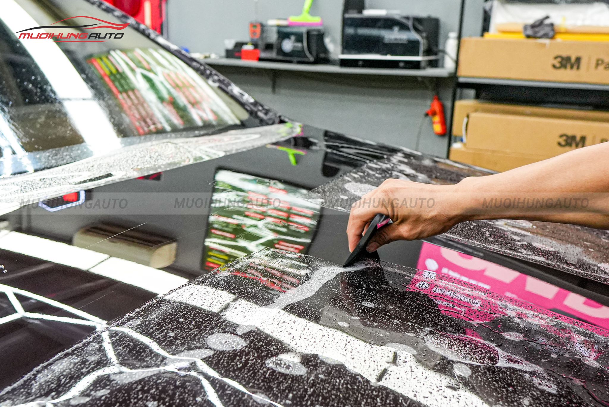Dán PPF Ppro Plus cho Mercedes S450 2018