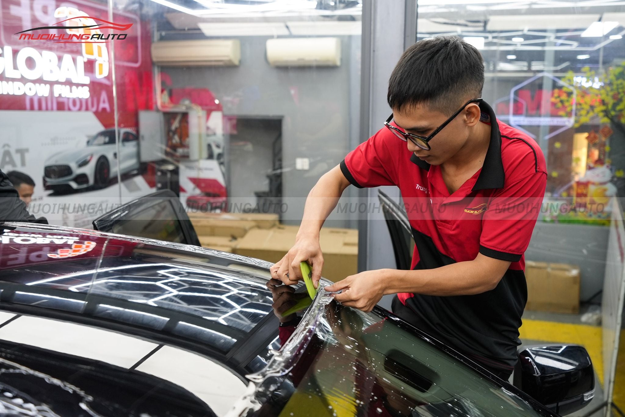 Dán PPF Ppro Plus cho ô tô Ford Ranger