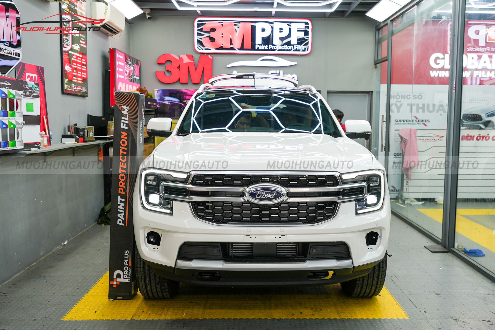 Dán PPF Ppro Plus cho xe Ford Everest 2024