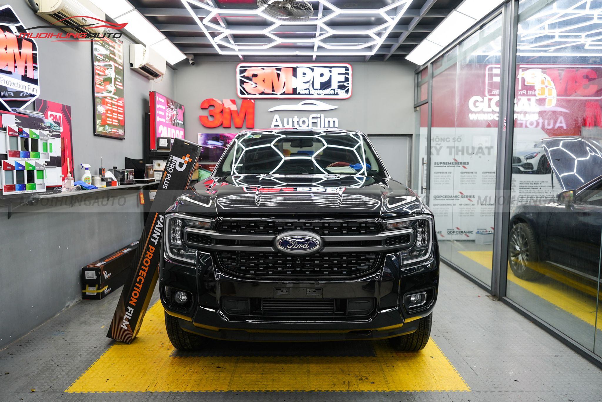 Dán PPF Ppro Plus cho xe Ford Ranger