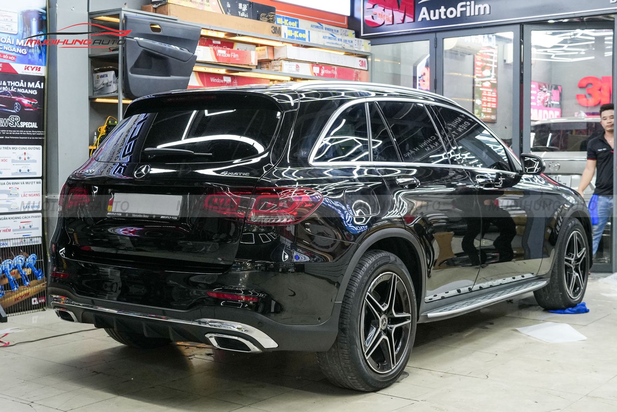 Dán PPF Ppro Plus cho xe Mercedes GLC300