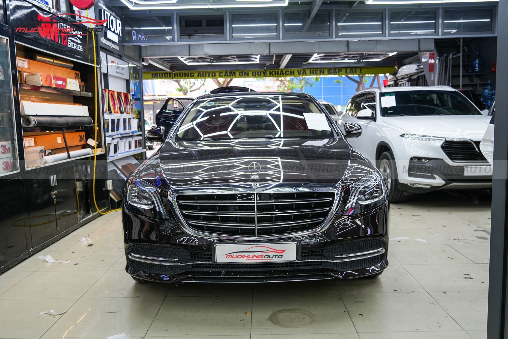 Dán PPF Ppro Plus cho xe Mercedes S450 2018