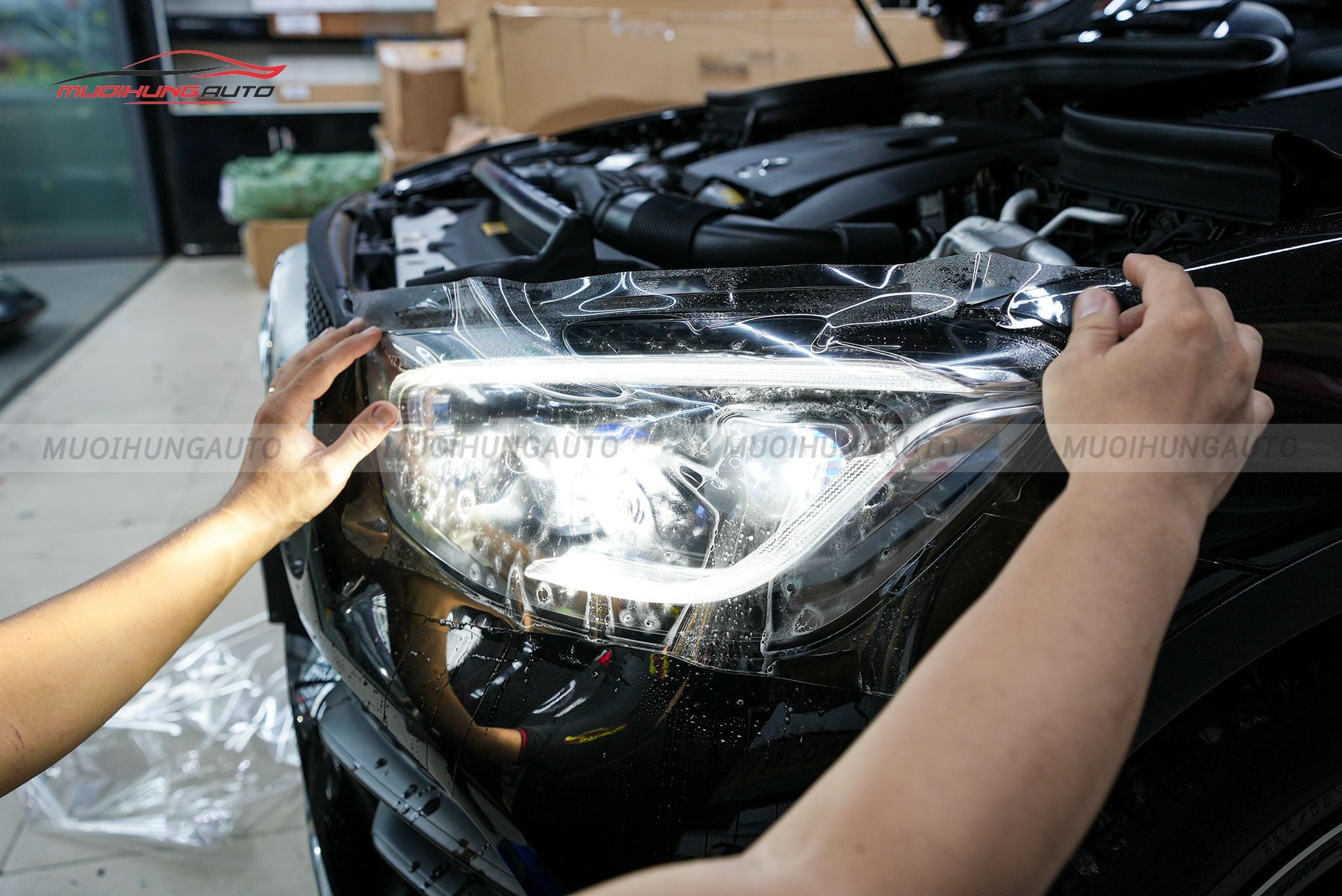 Dán PPF Ppro Plus Mercedes GLC300