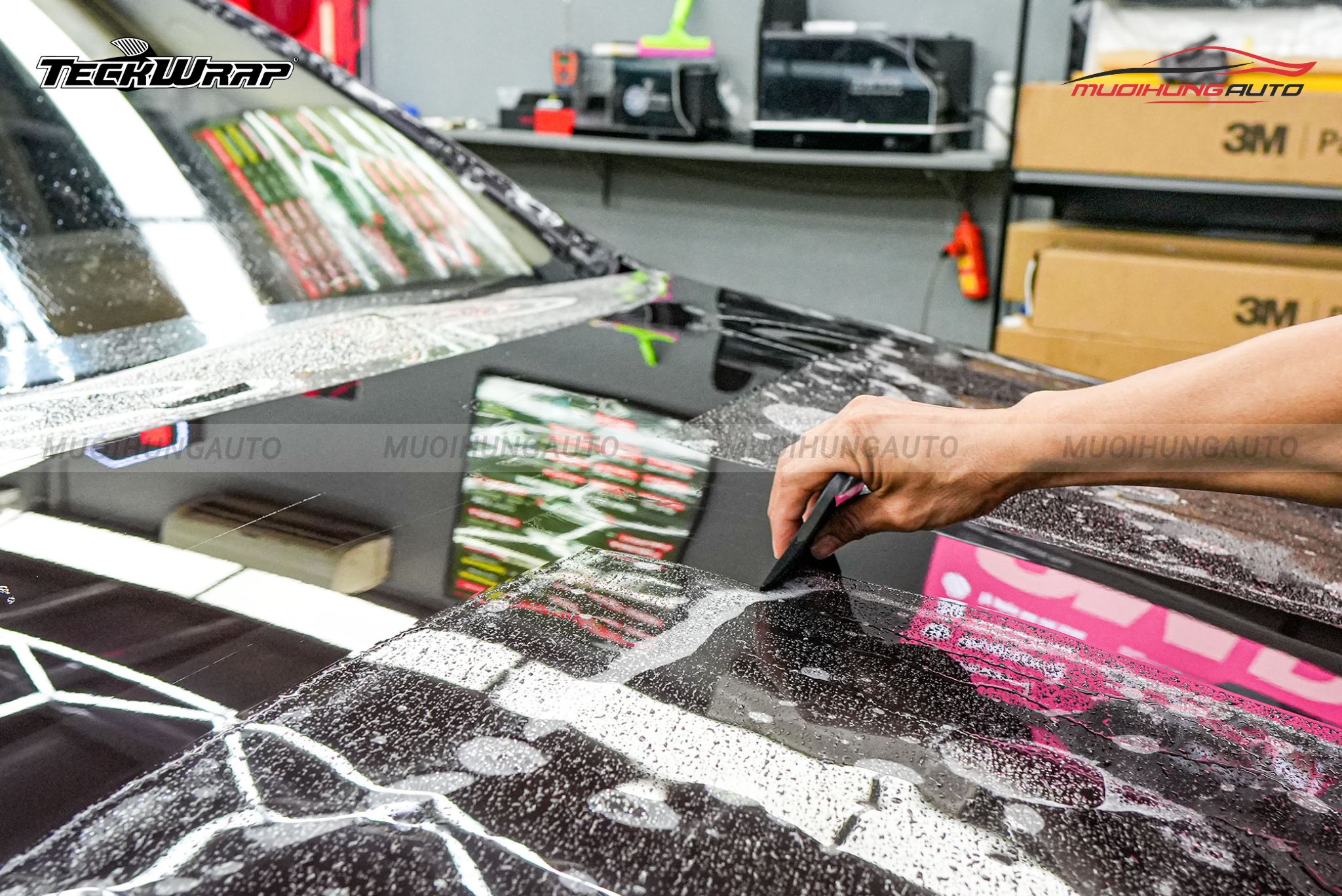 Dán PPF Teckwrap G75 7.5 mil xe hơi