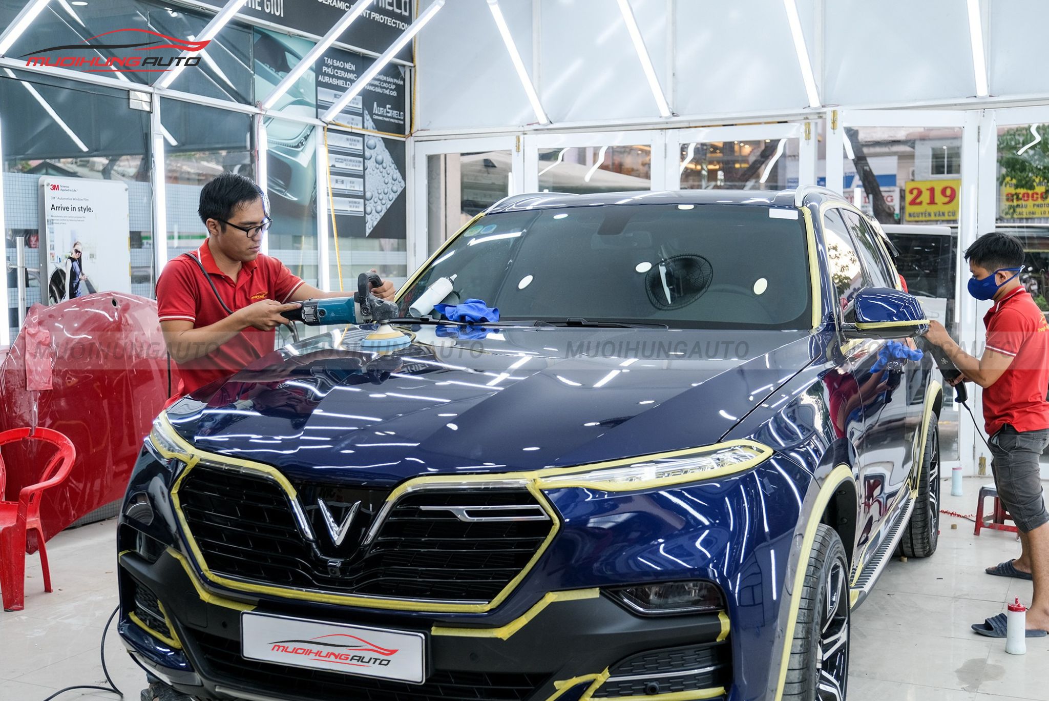 Đánh bass xe ô tô Vinfast LUX SA2.0