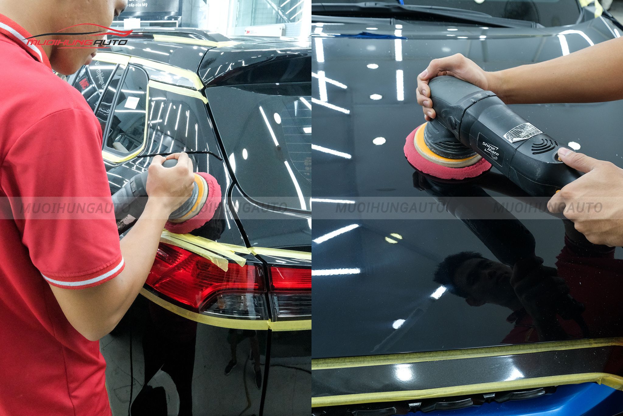 Đánh bóng ô tô MPV