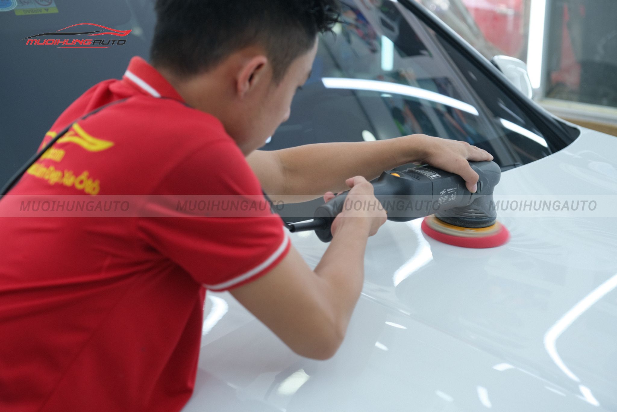 Đánh bóng sơn xe BMW X3 2019