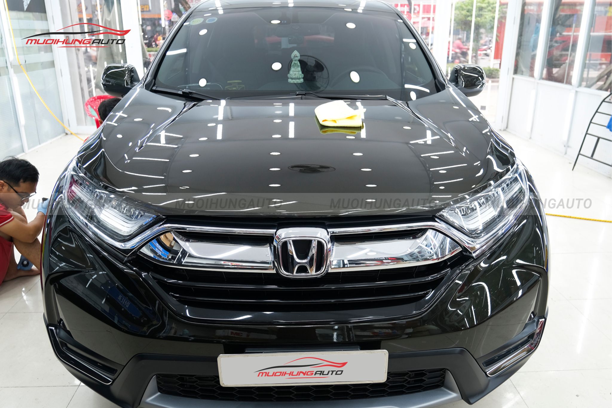 Đánh bóng sơn xe Honda CRV 2019