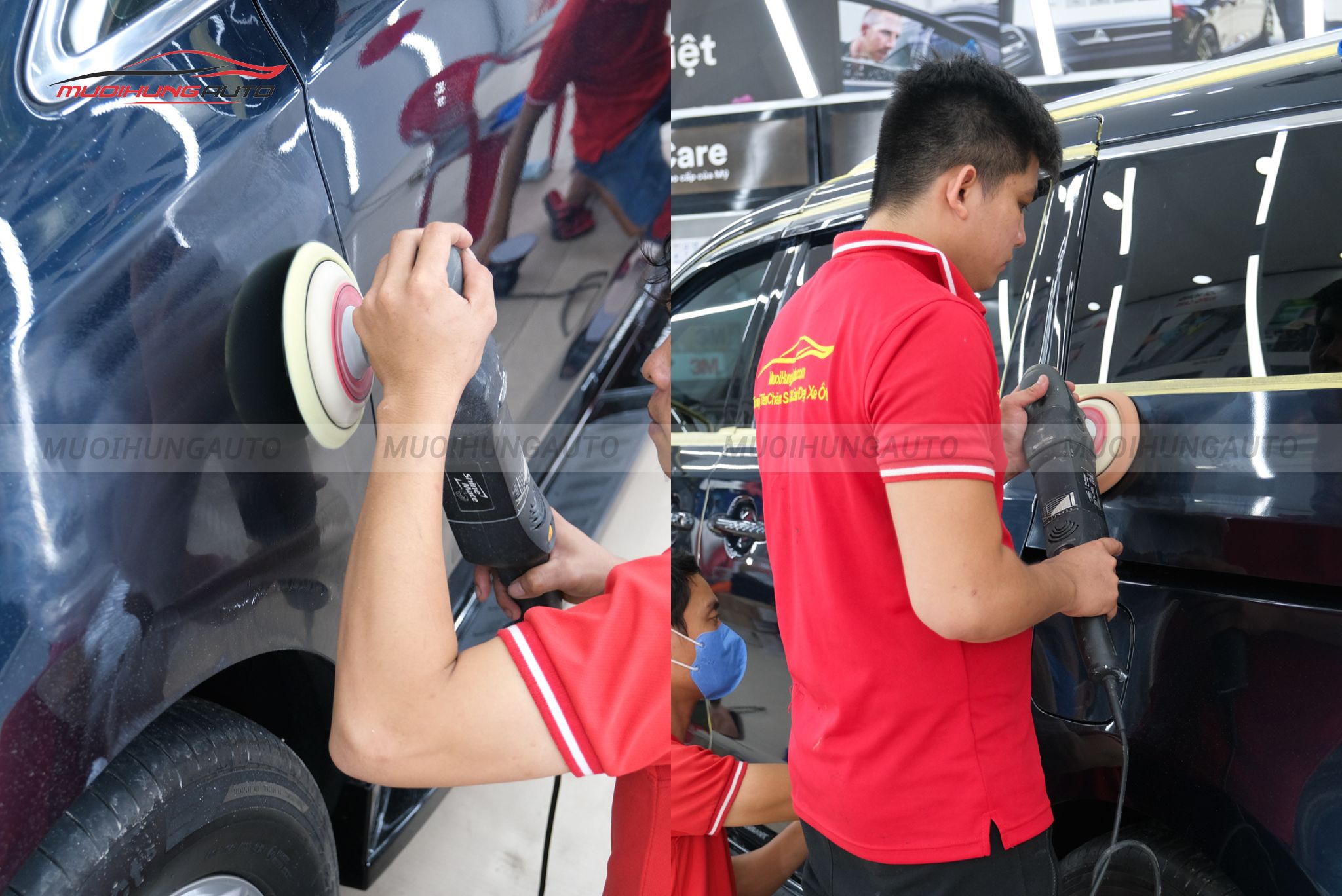 Đánh bóng sơn xe MPV