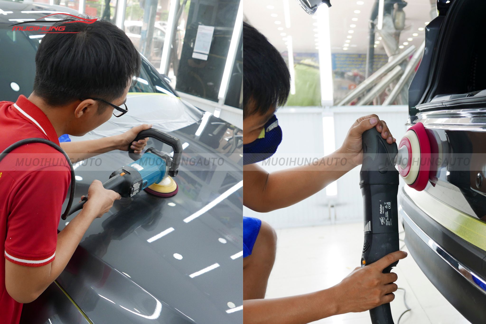 Đánh bóng sơn xe ô tô CUV