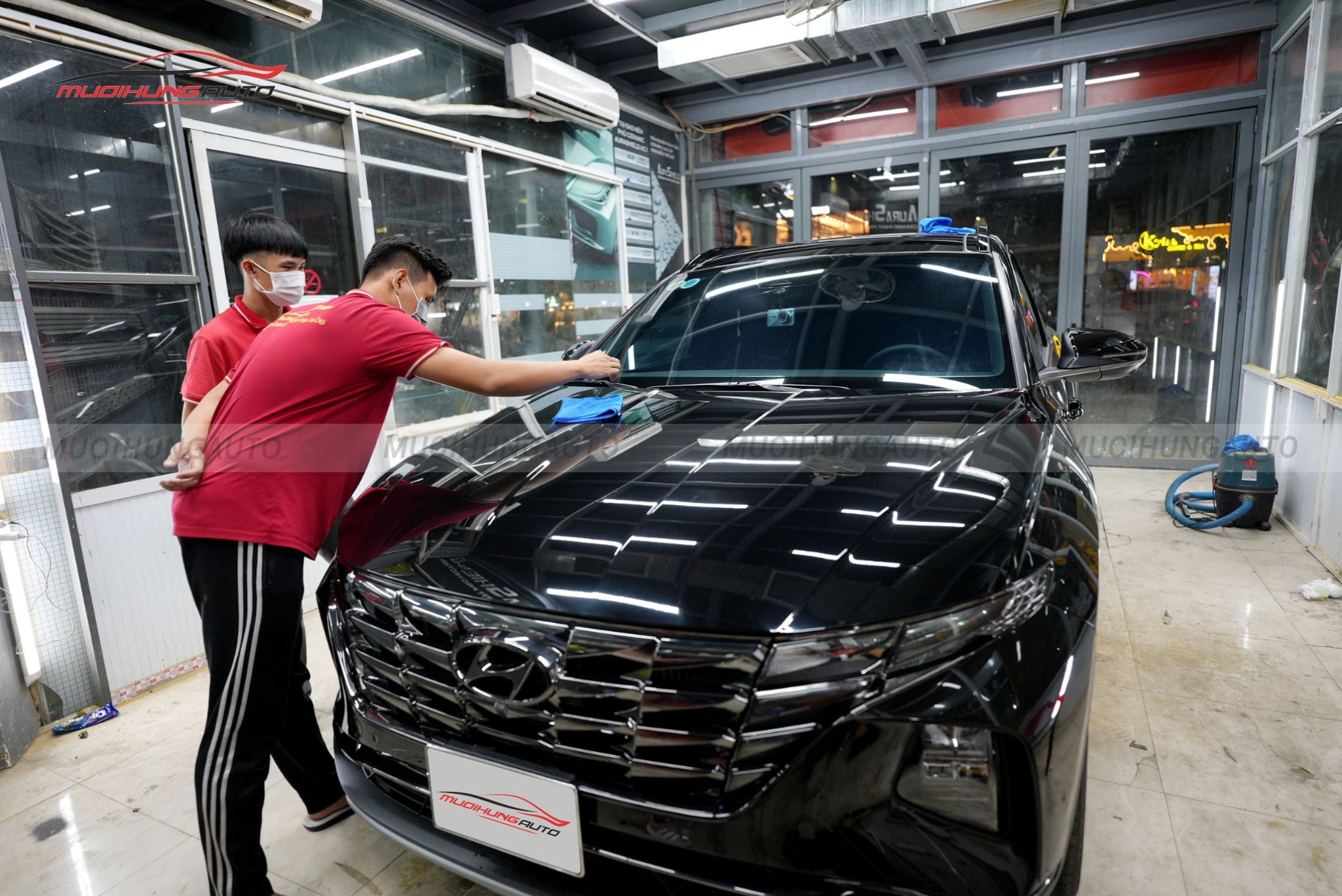 Đánh bóng sơn xe ô tô SUV