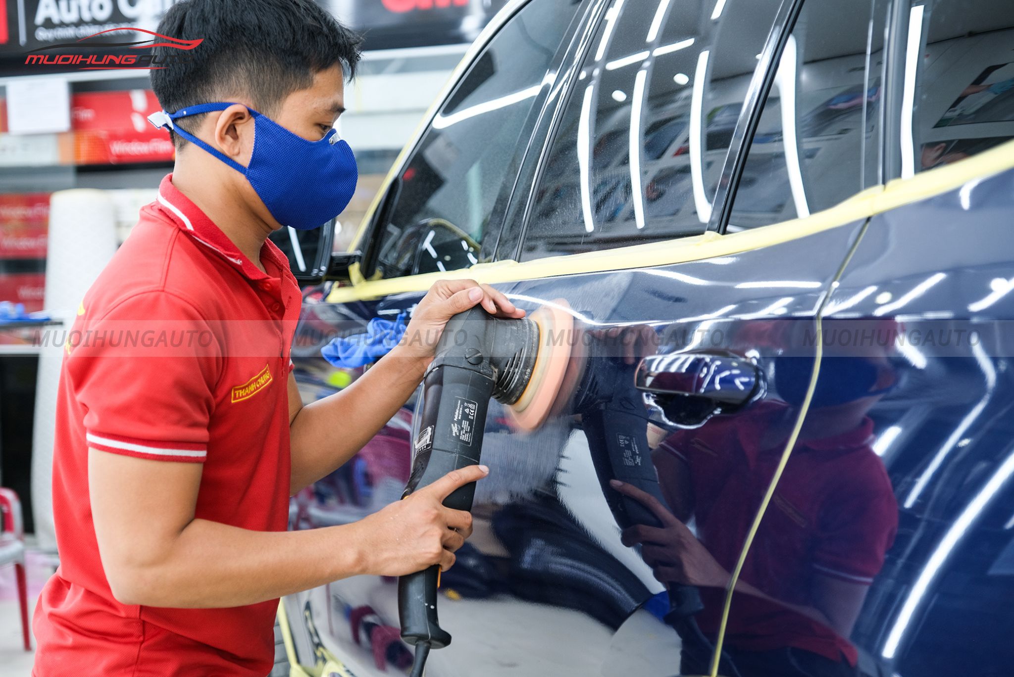 Đánh bóng xe ô tô Vinfast LUX SA2.0