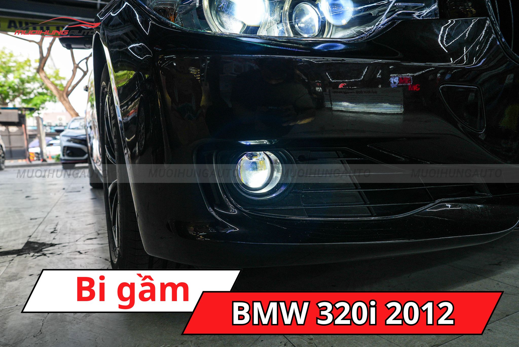 Đèn bi gầm BMW 320i 2012