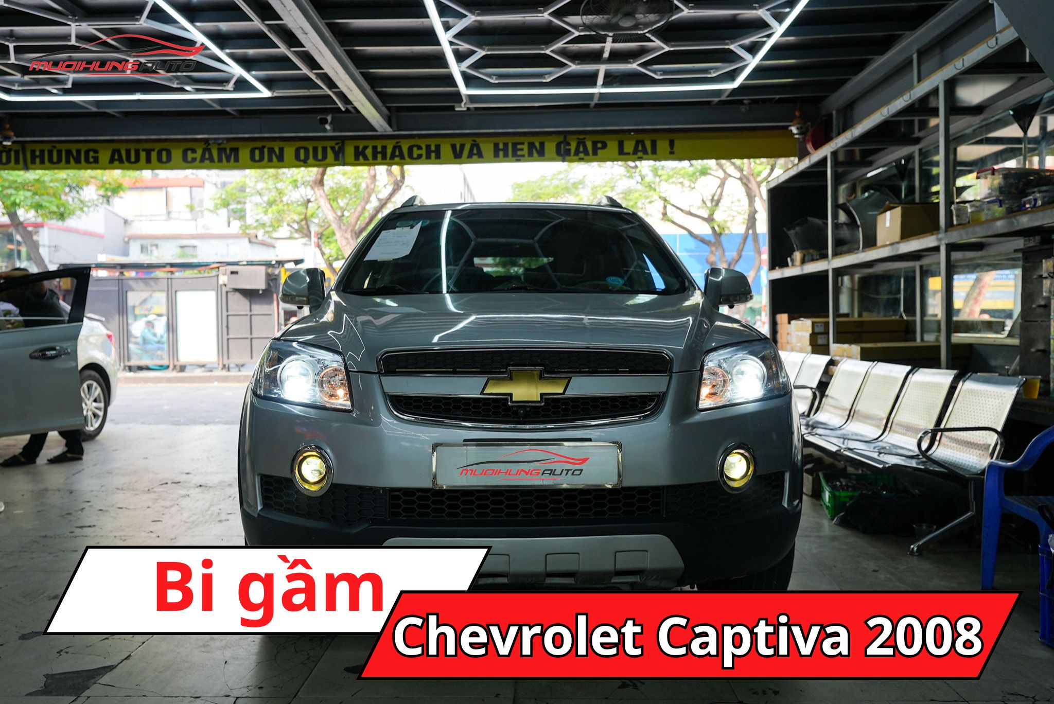 Đèn bi gầm Chevrolet Captiva 2008