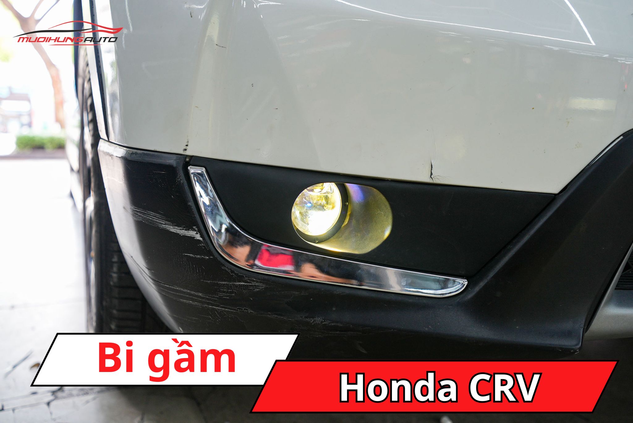Đèn bi gầm Honda CRV