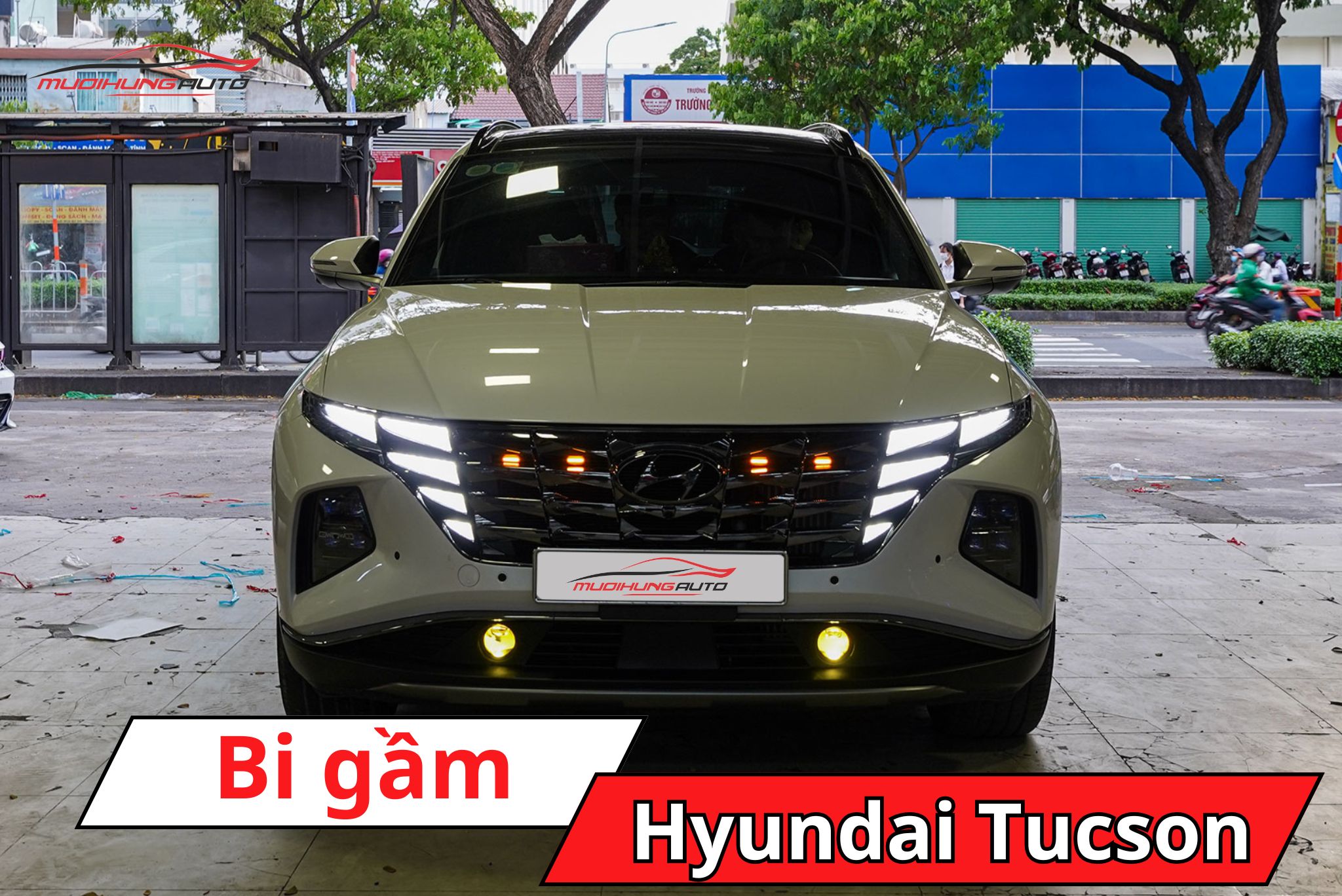 Đèn bi gầm Hyundai Tucson