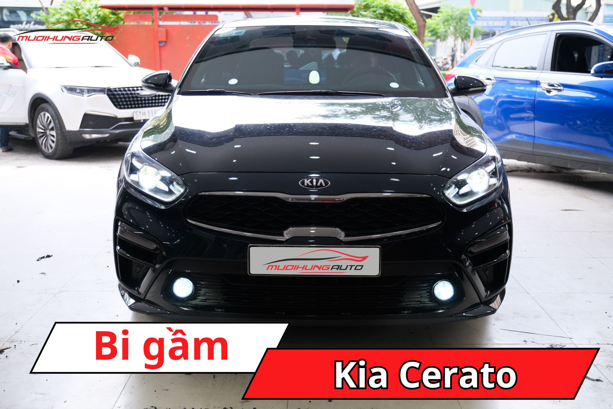 Đèn bi gầm Kia Cerato