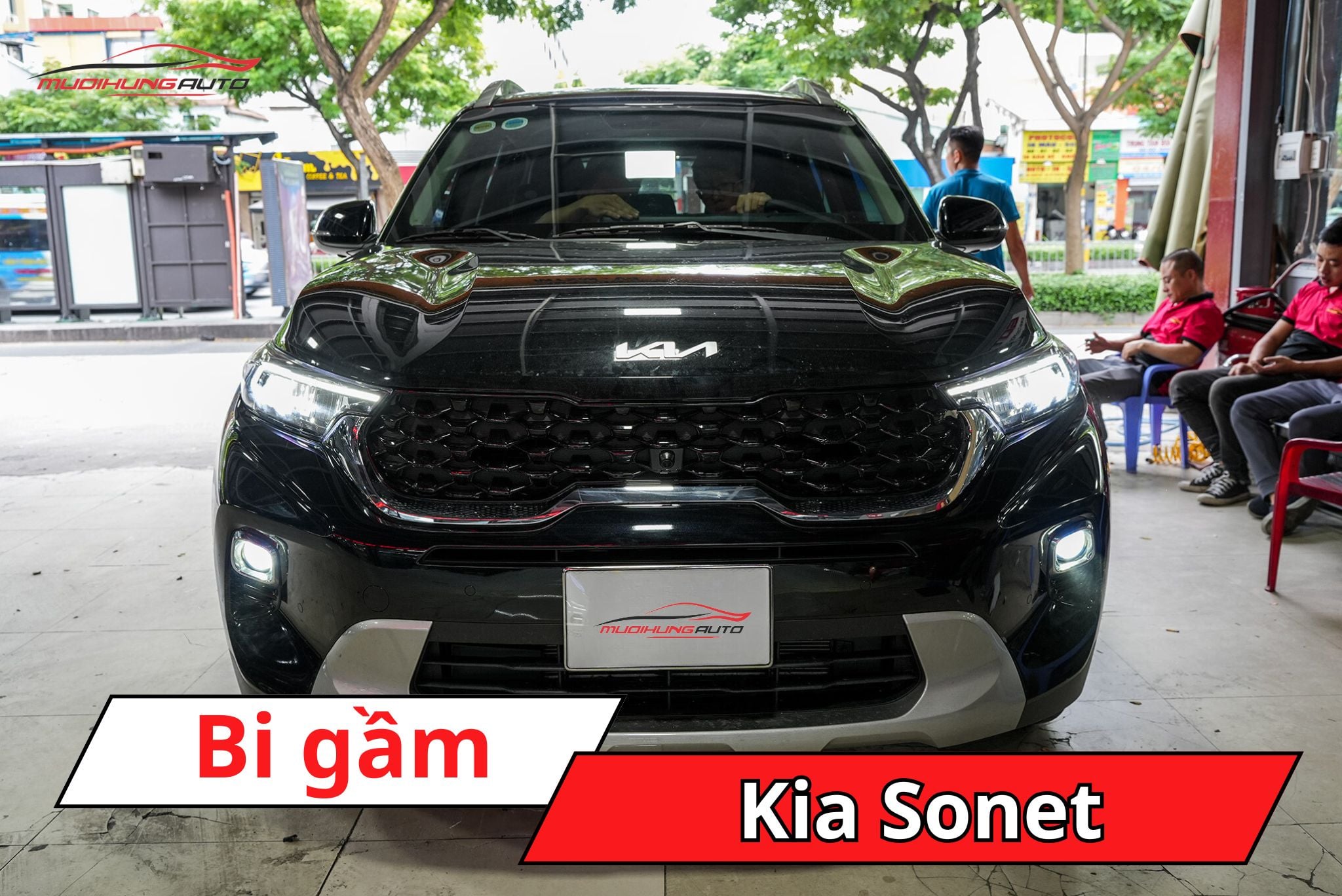 Đèn bi gầm Kia Sonet