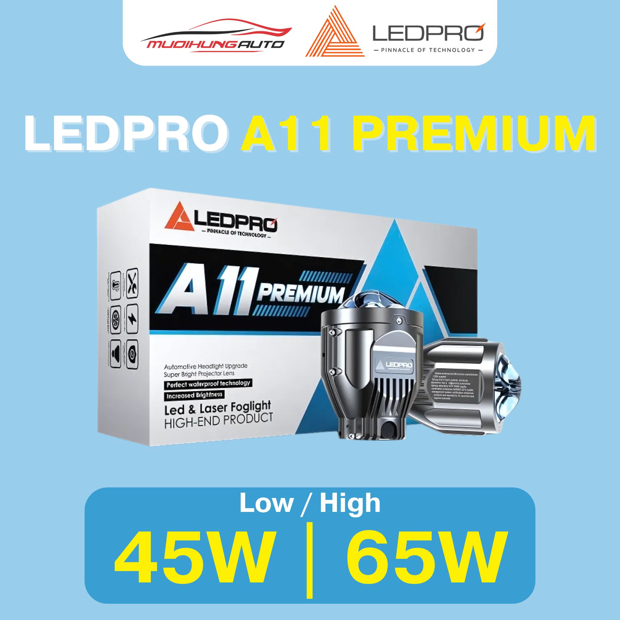 Đèn bi gầm LEDPRO A11 Premium