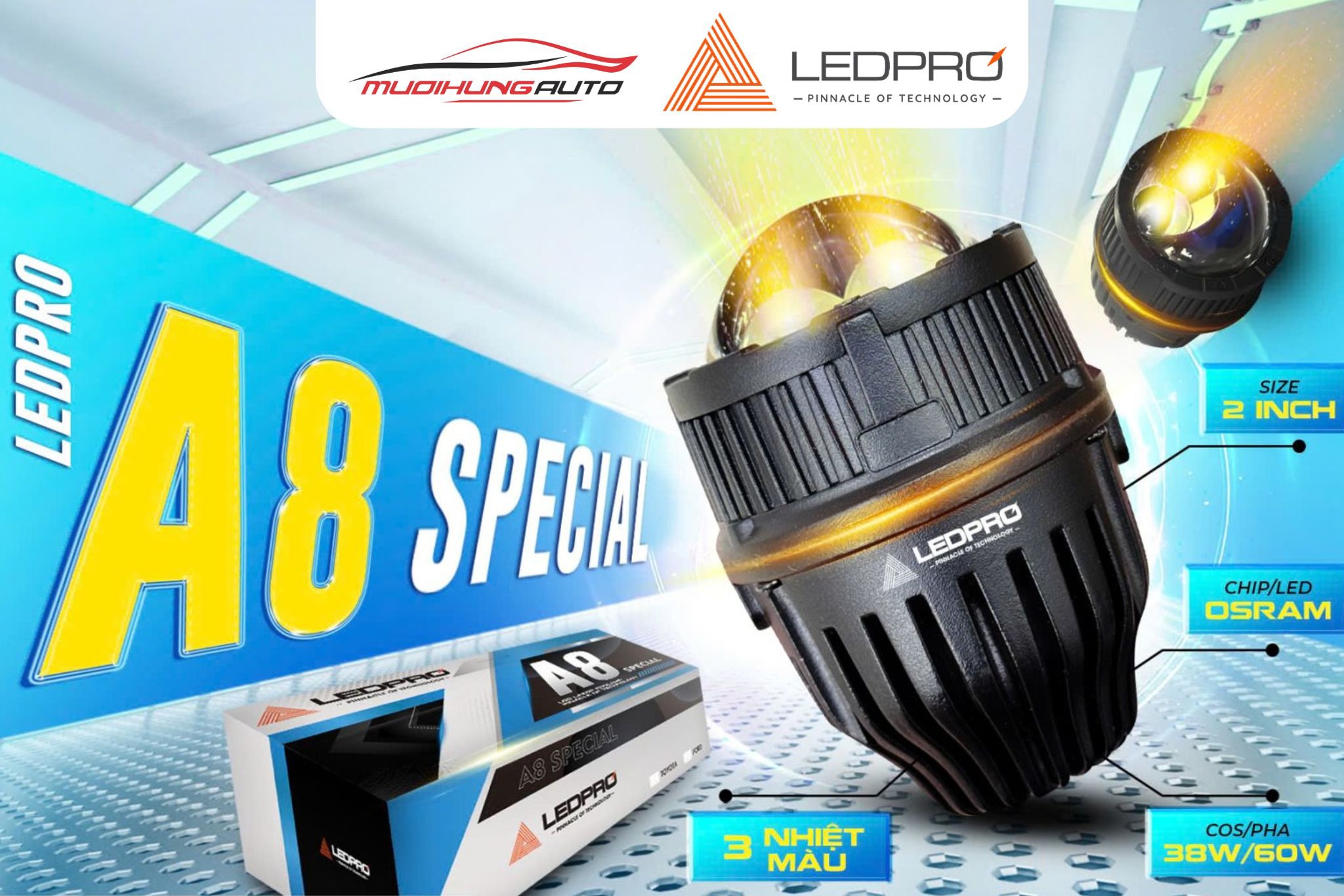Đèn bi gầm LEDPRO A8 Special
