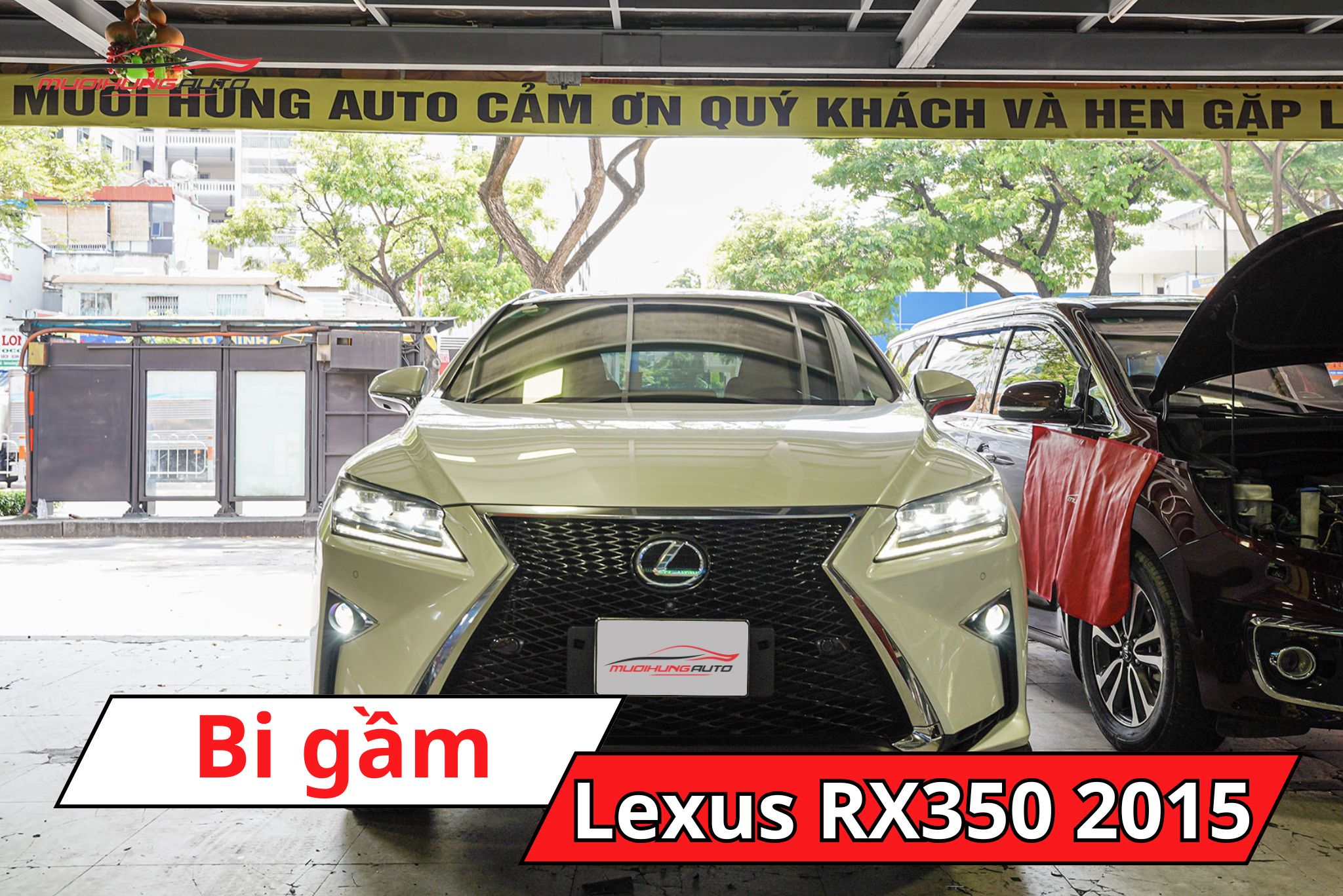 Đèn bi gầm Lexus RX350 2015