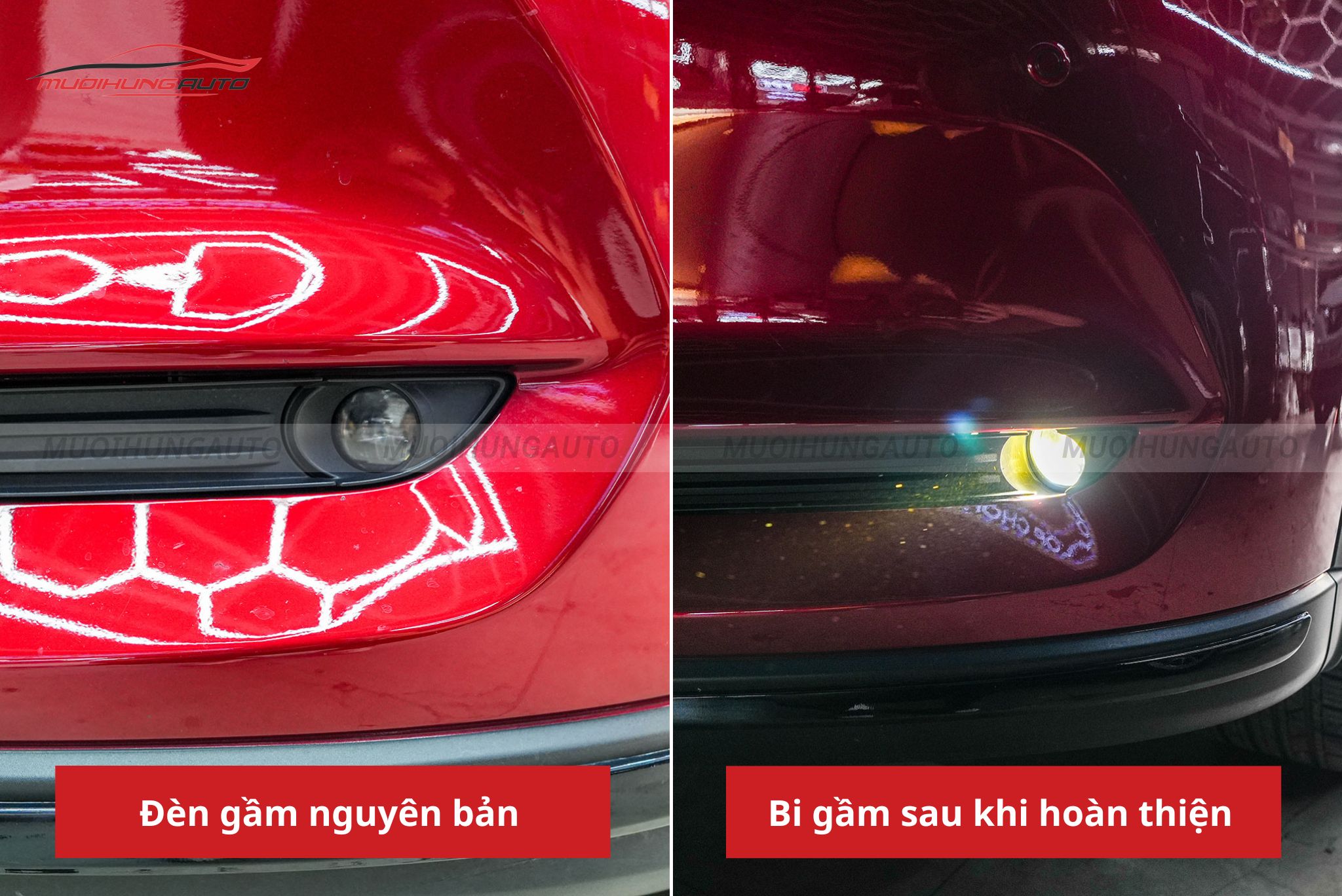 Đèn bi gầm Mazda CX8 2023