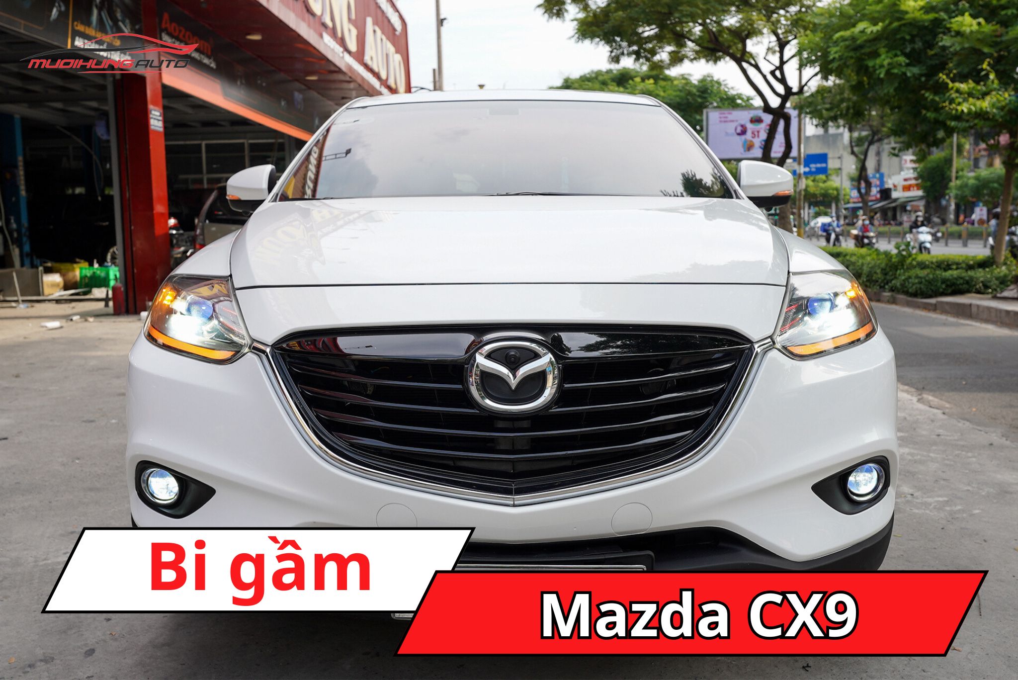 Đèn bi gầm Mazda CX9