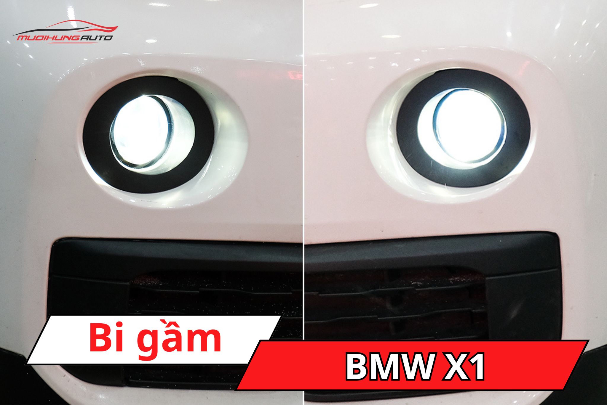 Đèn bi gầm ô tô BMW X1