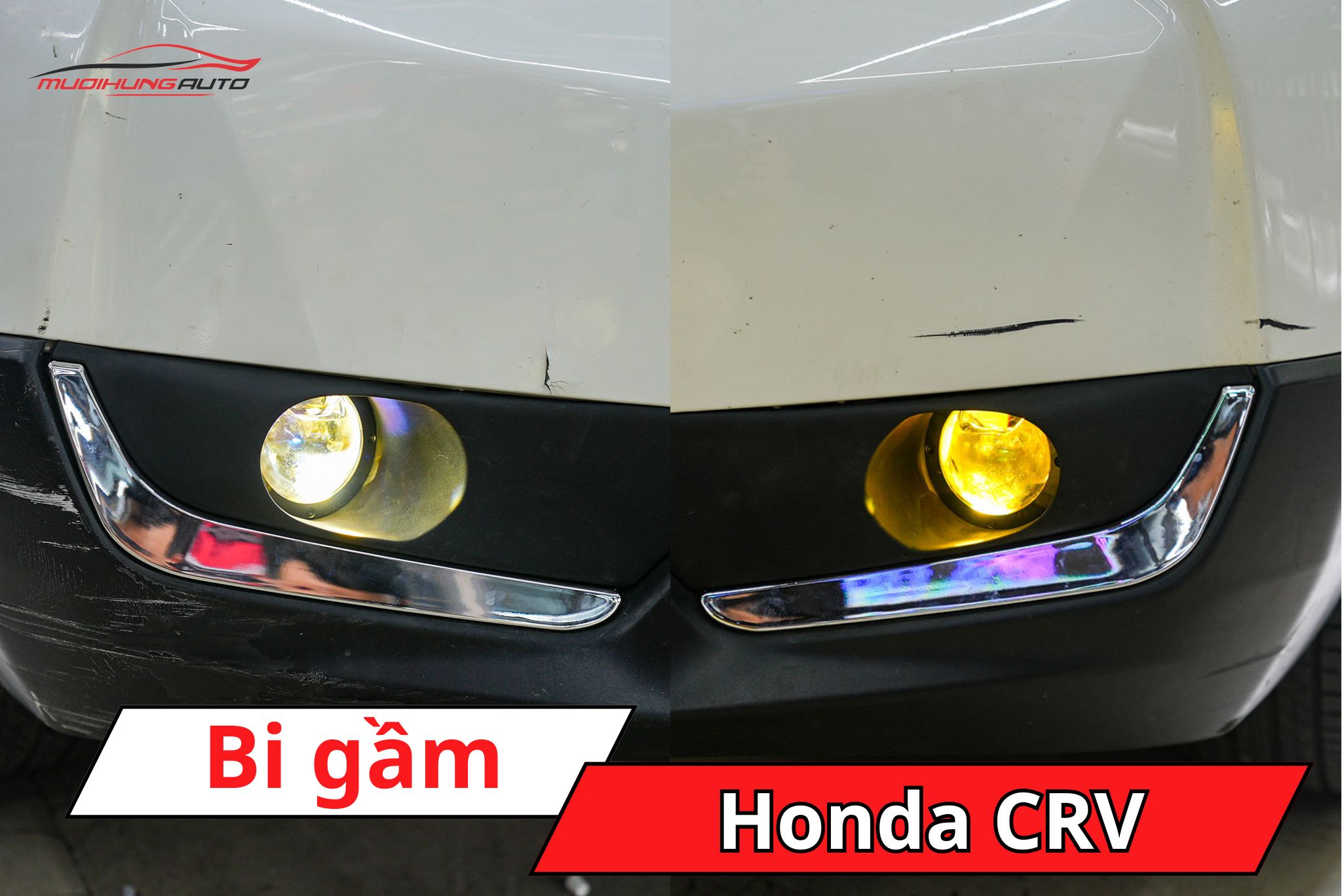 Đèn bi gầm ô tô Honda CRV