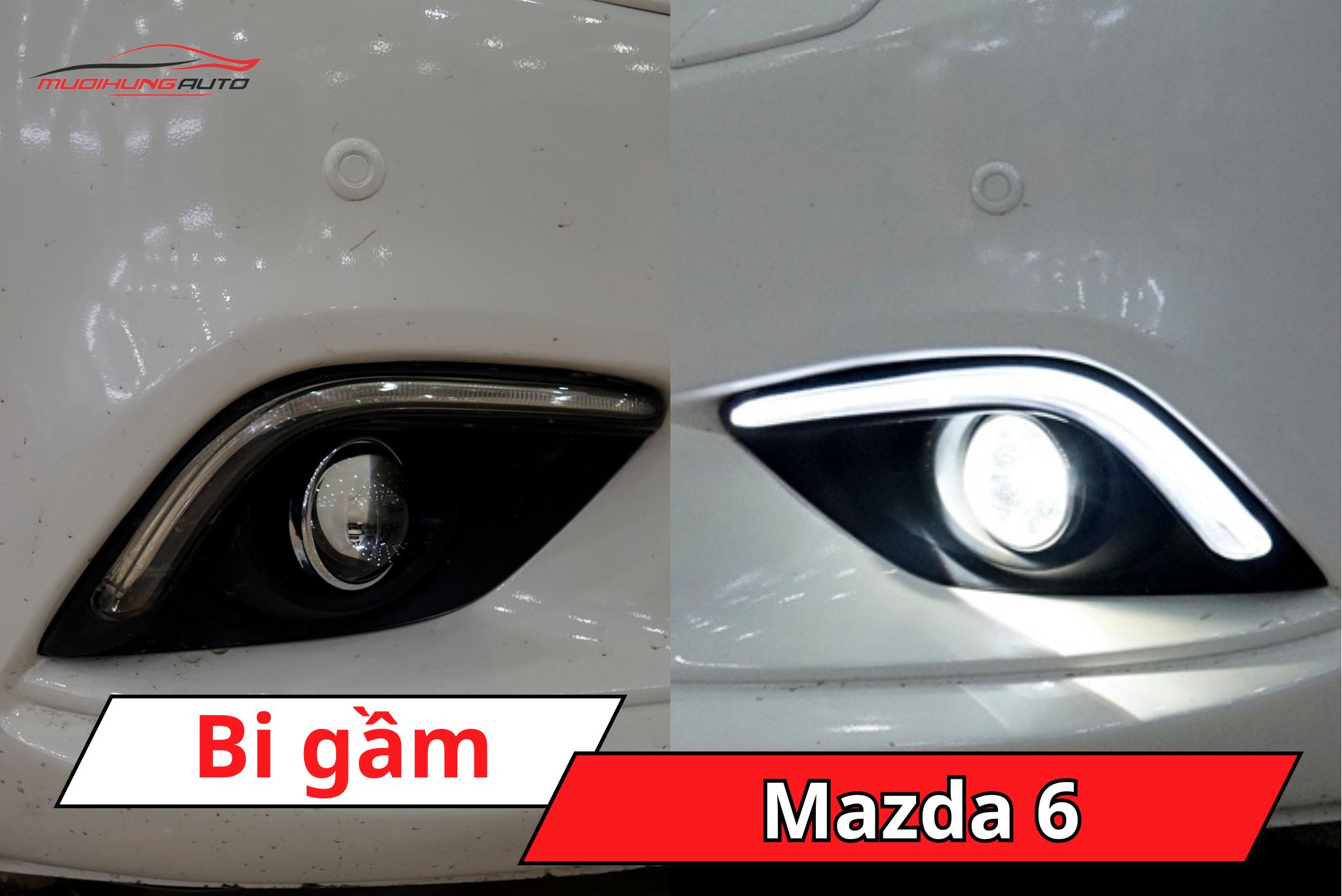 Đèn bi gầm ô tô Mazda 6