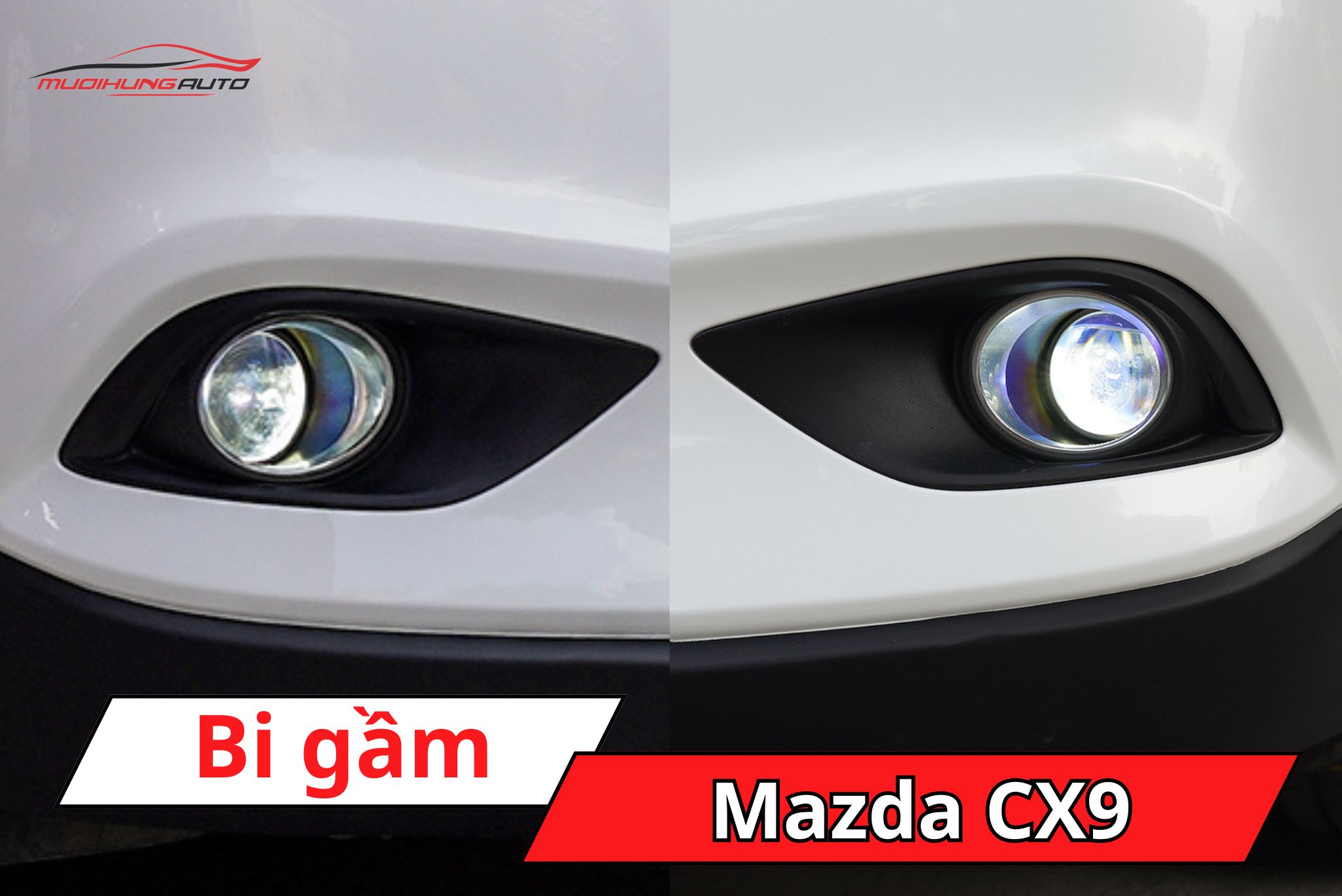 Đèn bi gầm ô tô Mazda CX9