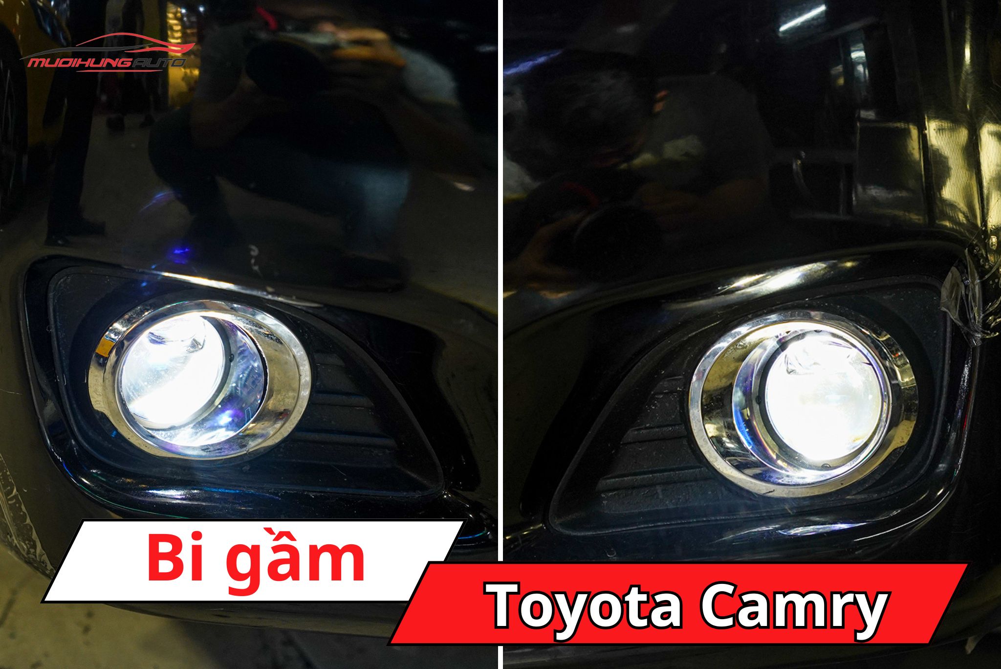 Đèn bi gầm ô tô Toyota Camry