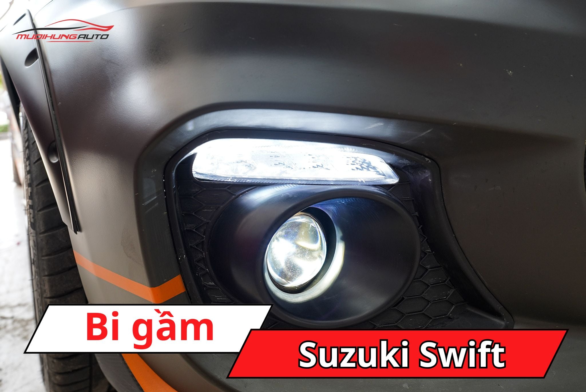 Đèn bi gầm Suzuki Swift