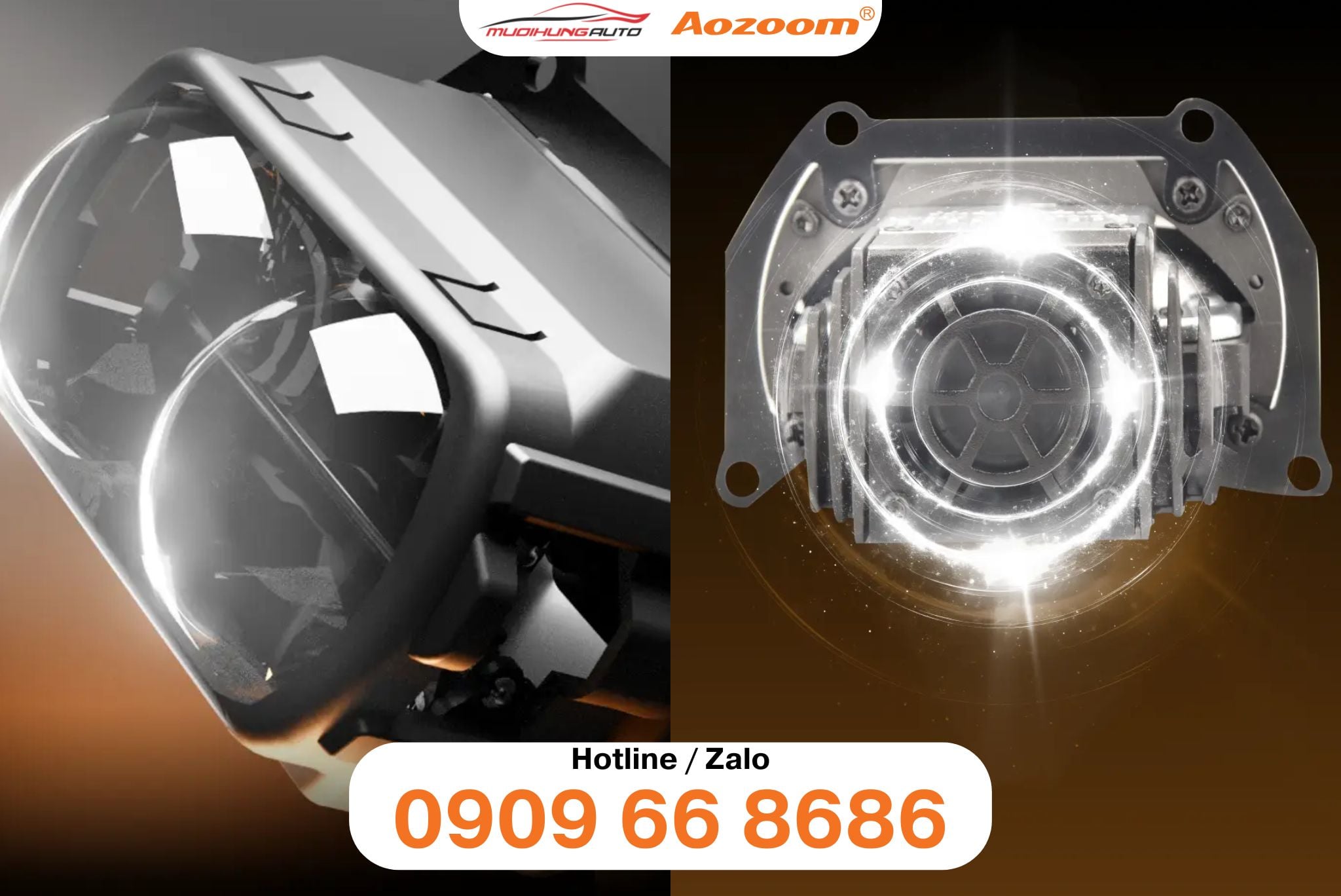 Đèn LED Aozoom SQUARE V2