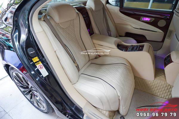 Khoác Lên Xe Lexus LS460L Một Tấm Áo Mới Với Dịch Vụ Độ Nội Thất Sang Chảnh