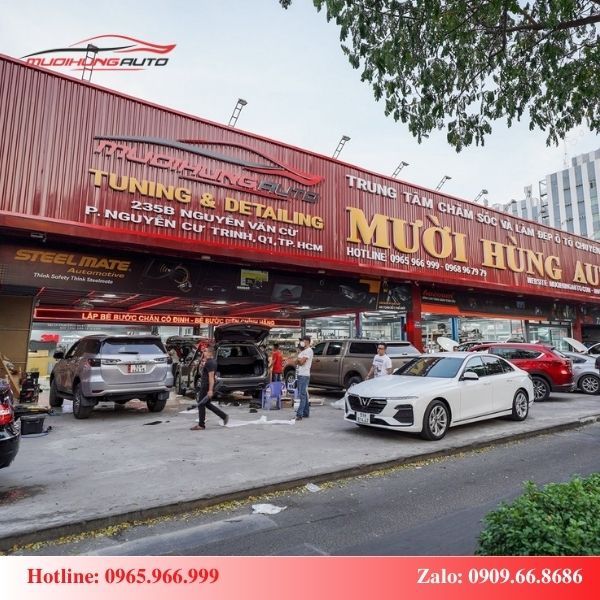 Địa chỉ lắp android box cho xe Toyota Camry