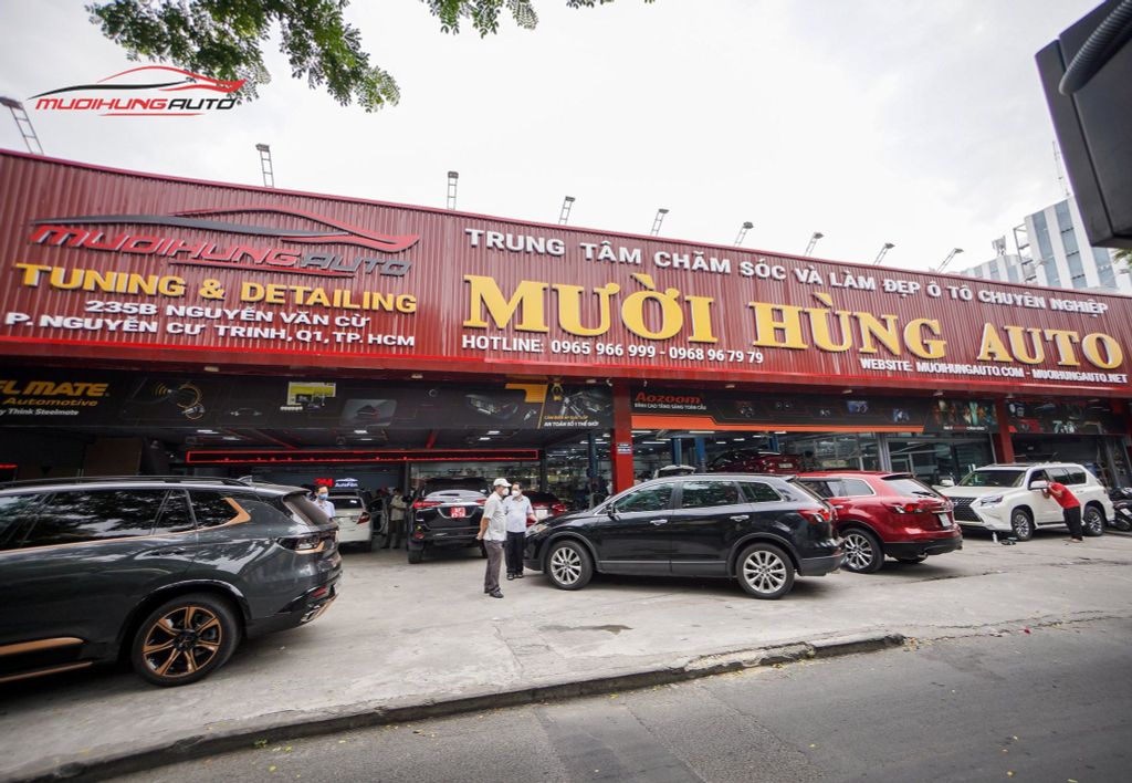 Địa chỉ lắp cốp nóc ô tô 460L uy tín