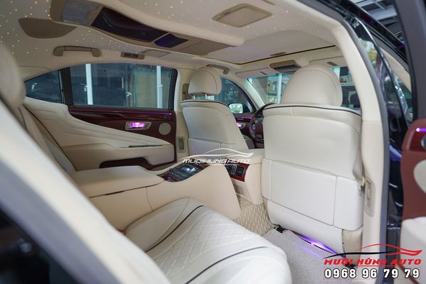 Khoác Lên Xe Lexus LS460L Một Tấm Áo Mới Với Dịch Vụ Độ Nội Thất Sang Chảnh