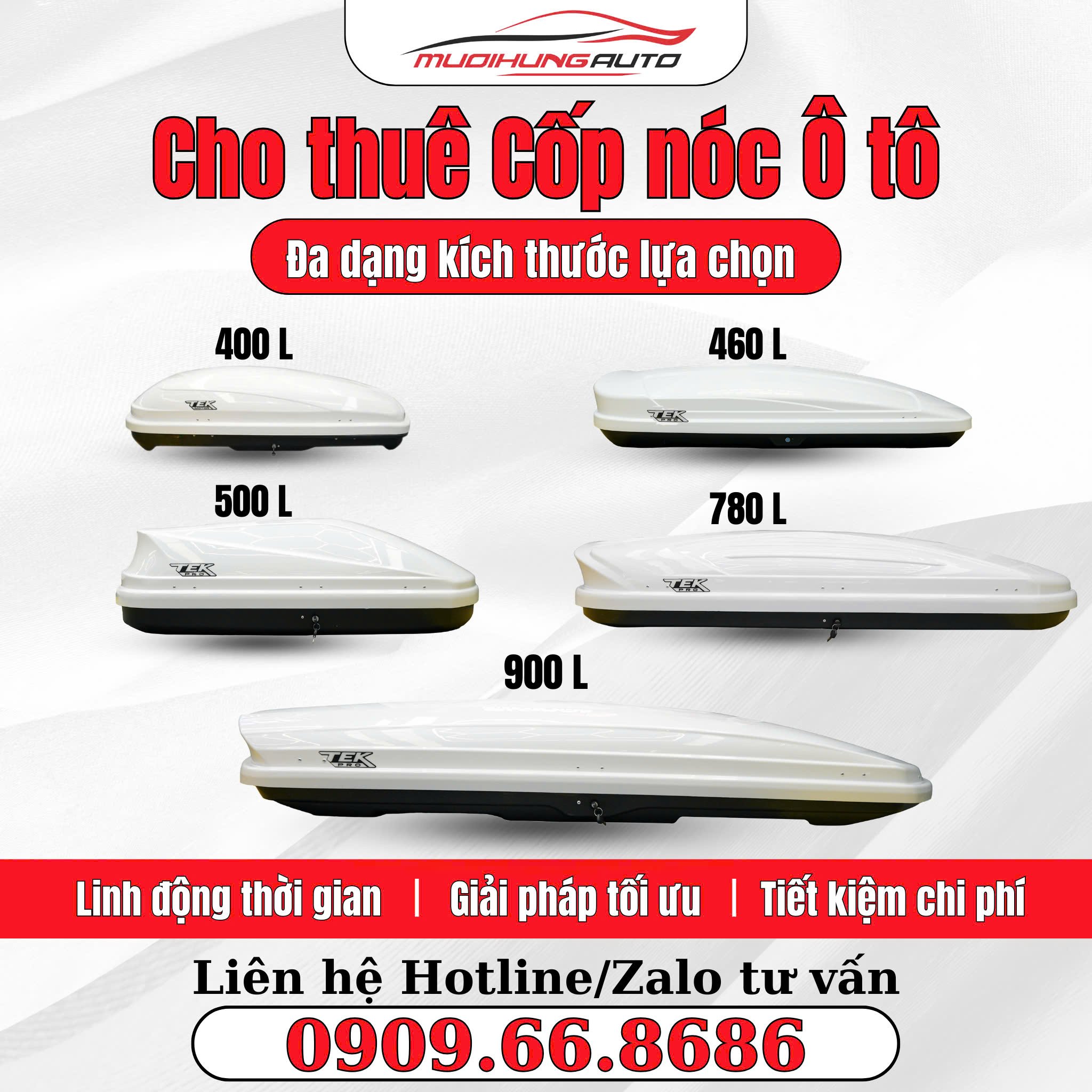 Dịch Vụ Cho Thuê Cốp Nóc Ô Tô