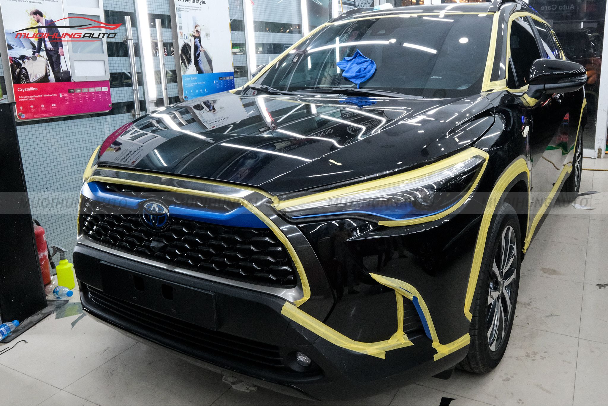 Dịch vụ đánh bóng xe CUV