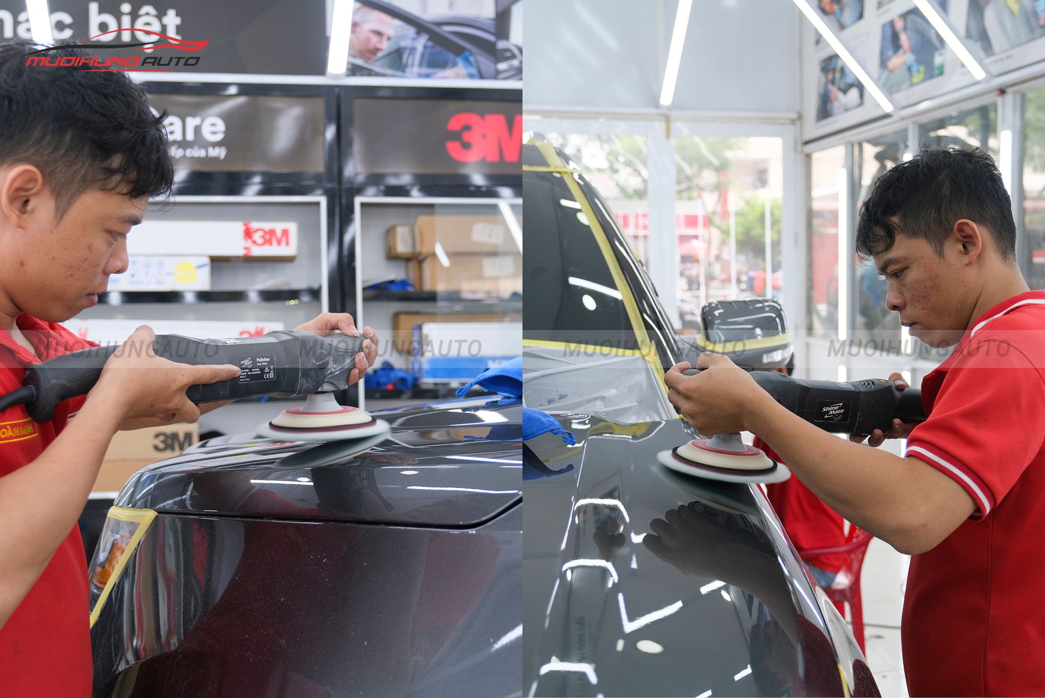 Dịch vụ đánh bóng xe ô tô CUV