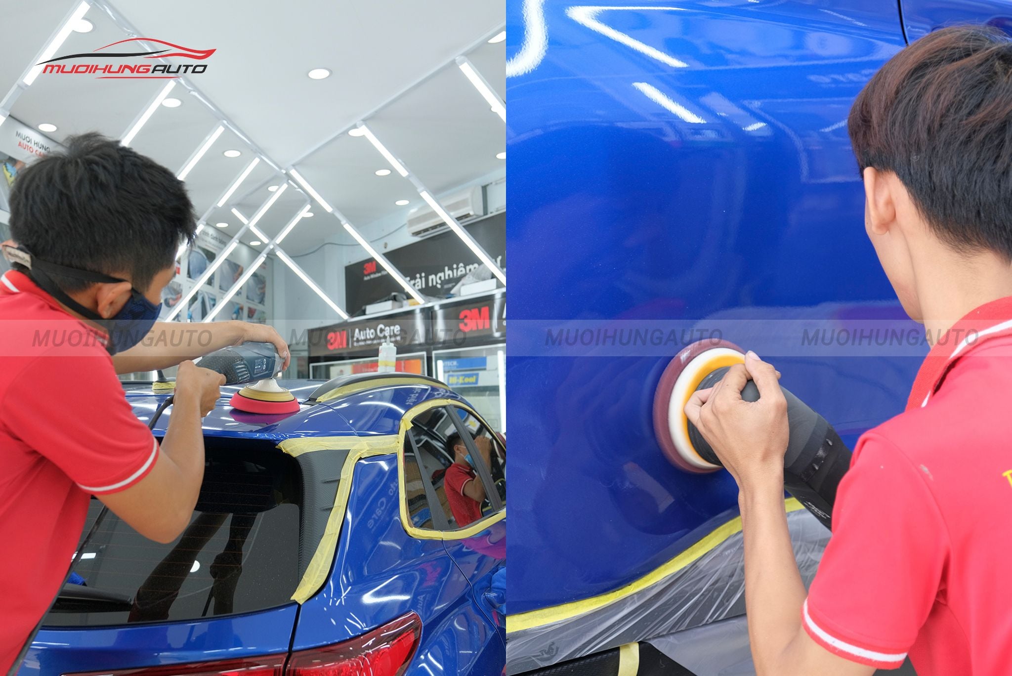 Dịch vụ đánh bóng xe ô tô SUV