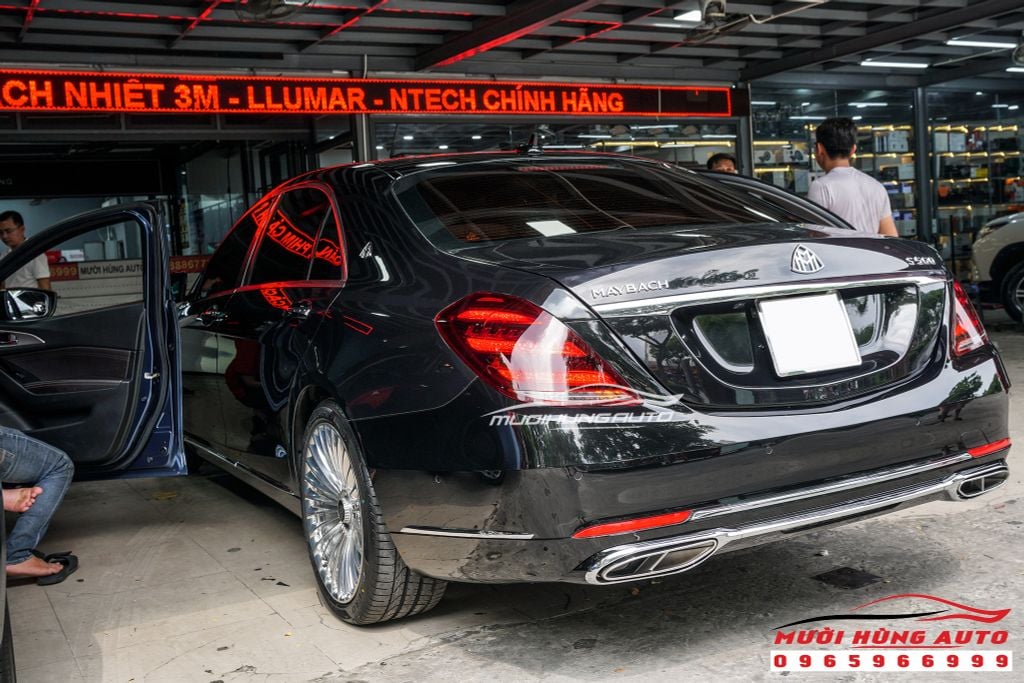 Độ Ngoại Thất Xe Mercedes S400/S500 2015 - 2018 Lên S560 Maybach Đẳng Cấp