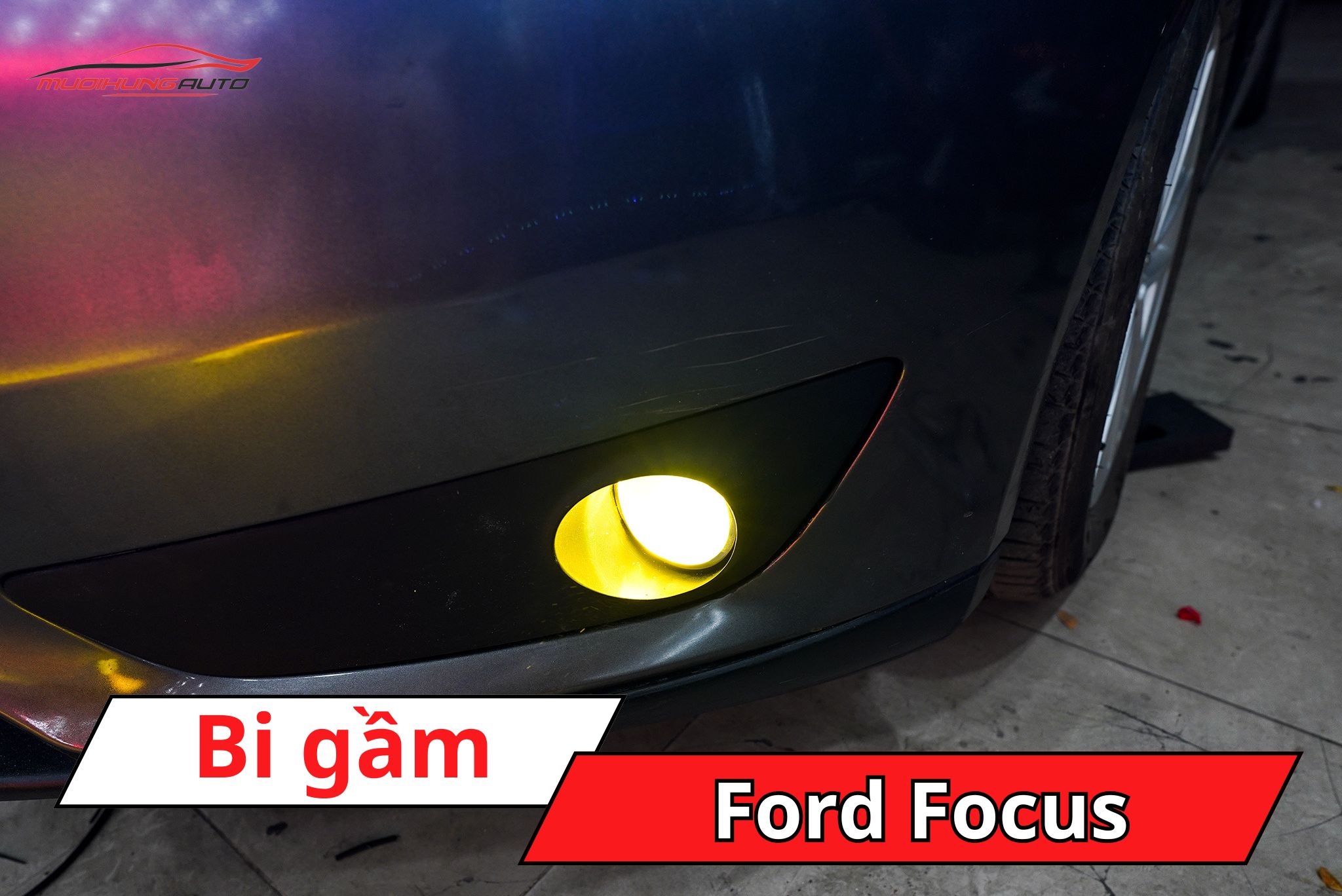 Độ bi gầm Ford Focus